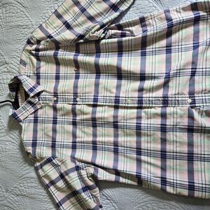 Men's Plaid Shirt - Multicolor